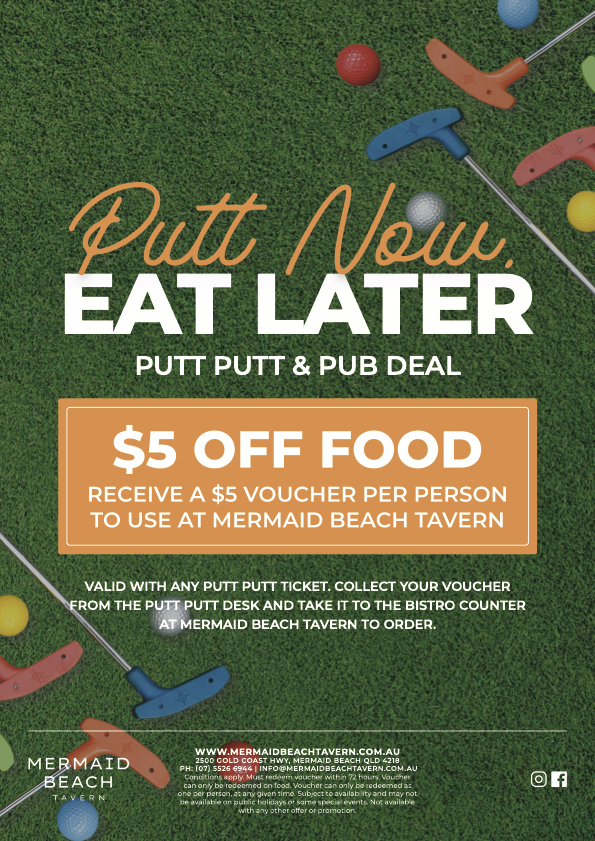 Mermaid Beach Tavern Deal
