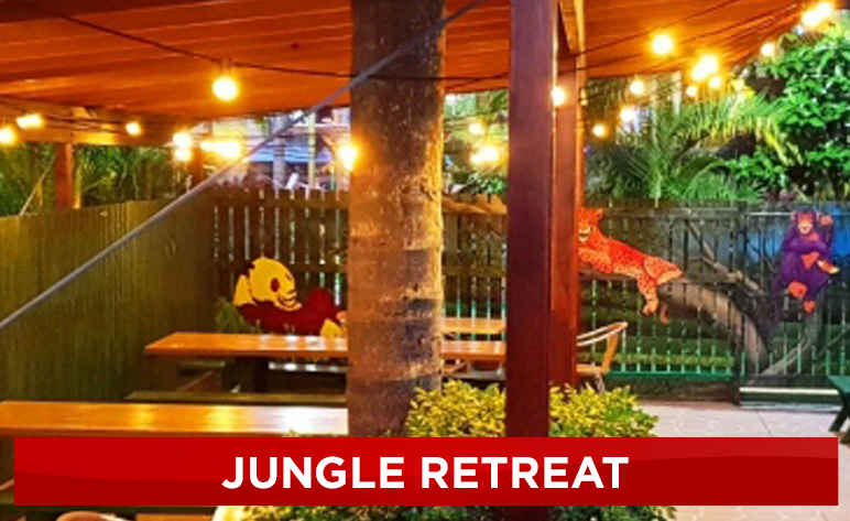 Jungle Retreat BBQ Zone